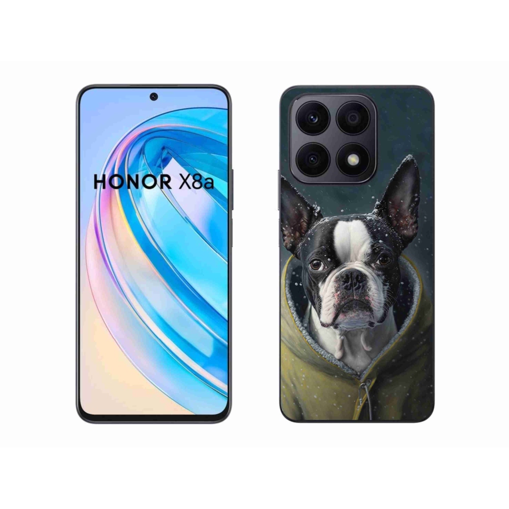 Gelový kryt mmCase na Honor X8a - buldoček