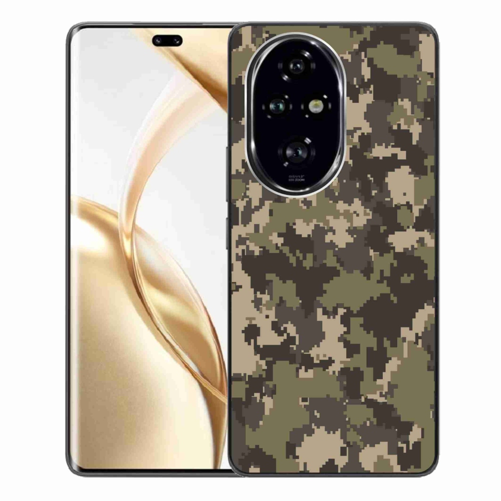 Gelový kryt mmCase na Honor 200 Pro 5G - maskáčový vzor 12