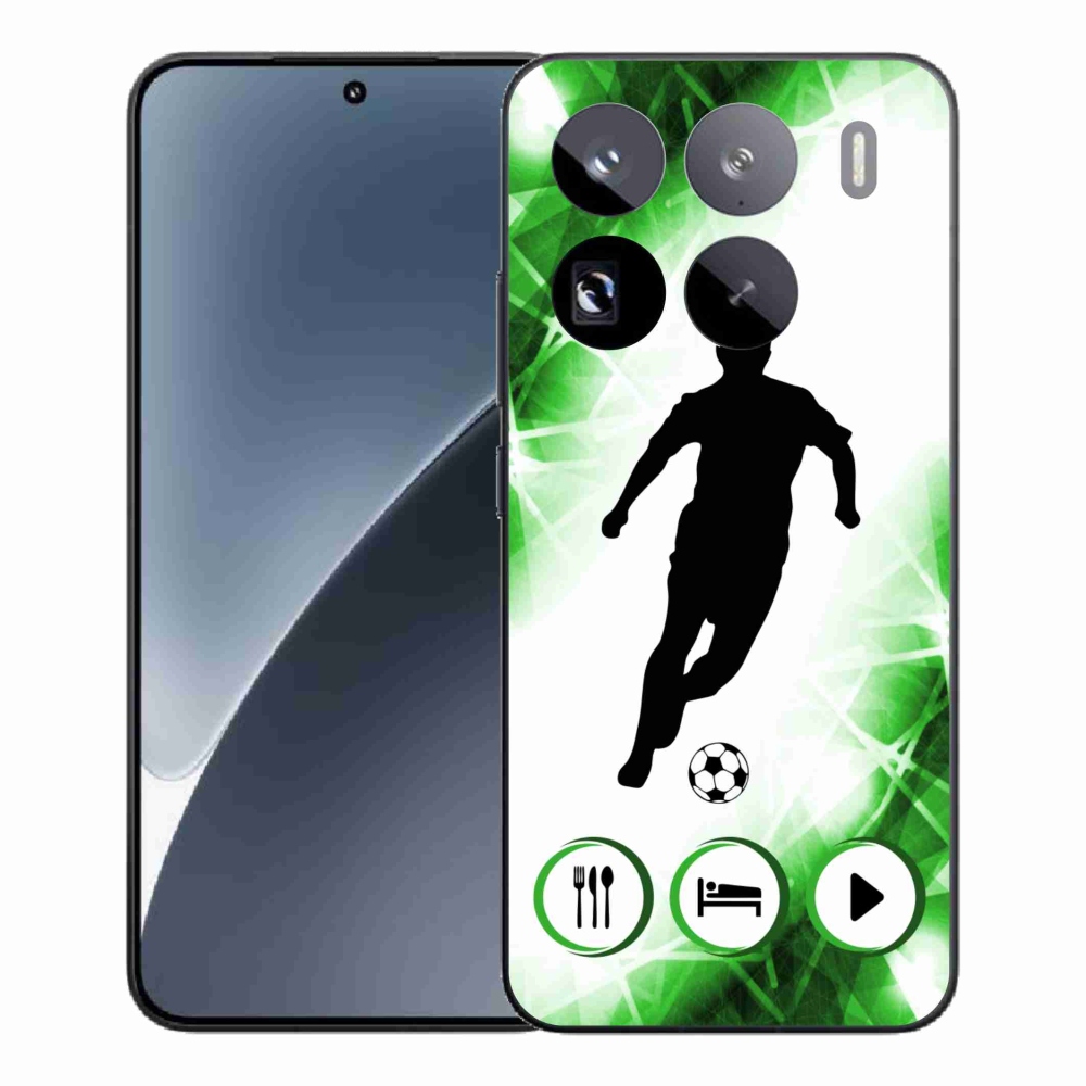 Gelový kryt mmCase na Xiaomi 15 Pro - fotbalista