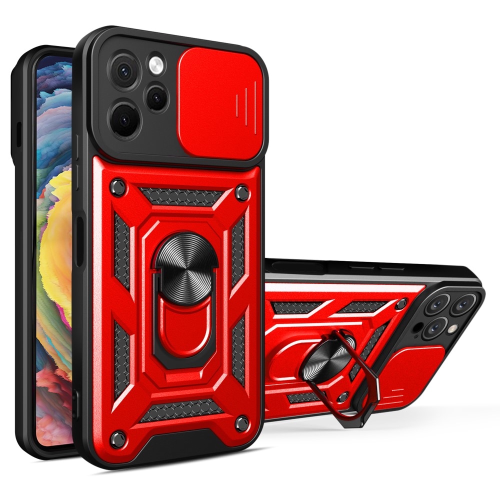 Slide odolný kryt na Huawei Nova Y61 - červený