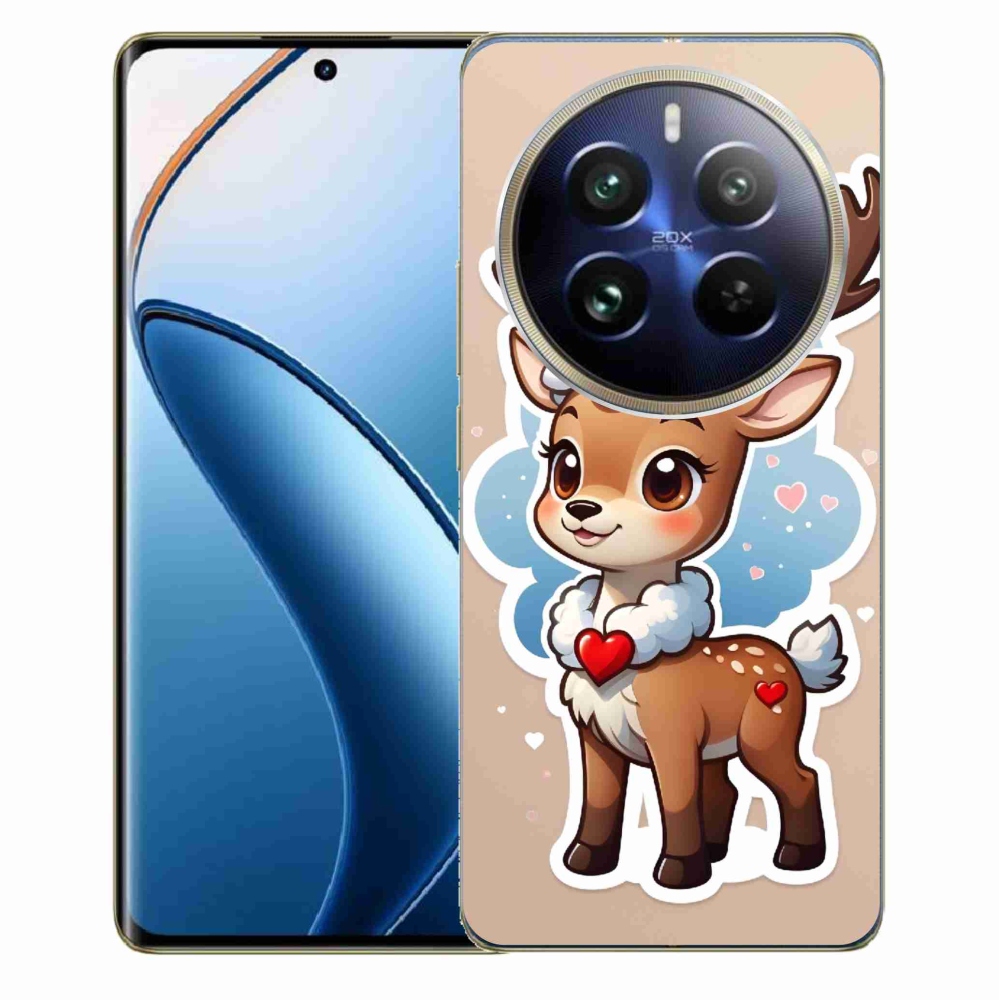 Gelový kryt mmCase na Realme 12 Pro 5G/12 Pro+ 5G - kreslený sob