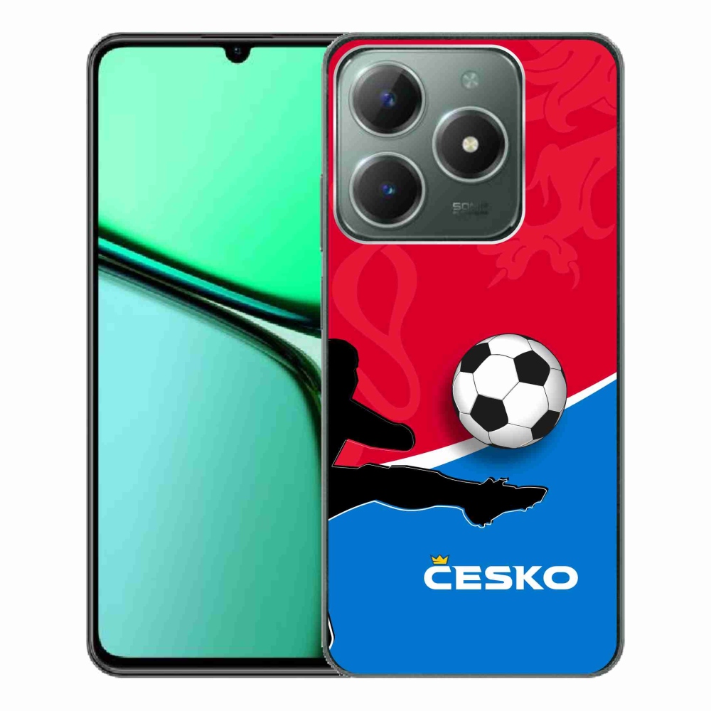 Gelový kryt mmCase na Realme C61 - fotbal Česko 2