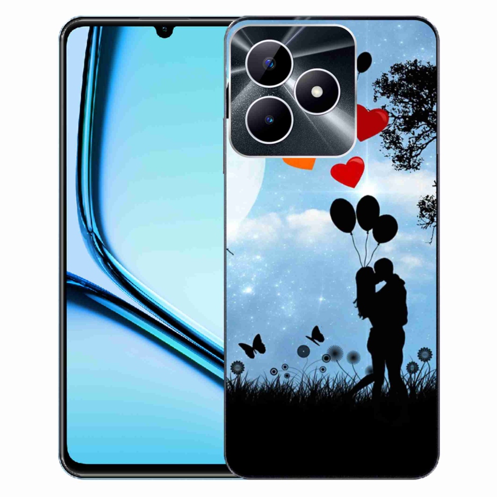 Gelový obal mmCase na Realme Note 50 - zamilovaný pár