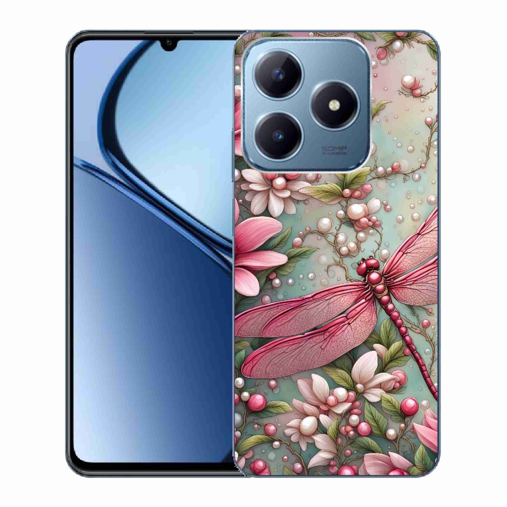 Gelový kryt mmCase na Realme C63 - vážka