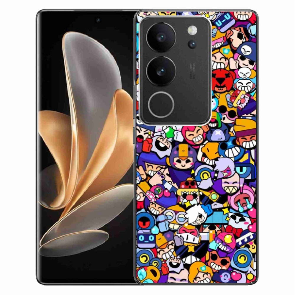 Gelový kryt mmCase na Vivo V29 5G - brawl stars 2