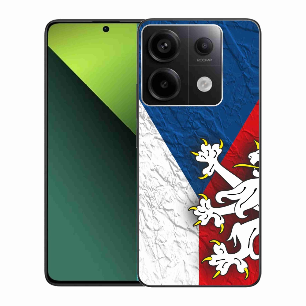 Gelový kryt mmCase na Xiaomi Redmi Note 13 Pro 5G/Poco X6 5G - česká vlajka 1