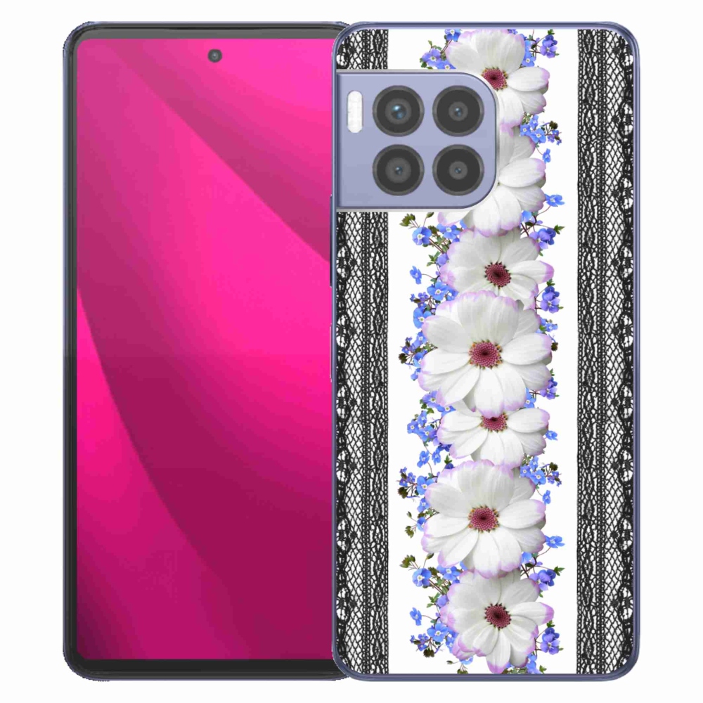 Gelový kryt mmCase na T-Mobile T Phone 2 Pro - květiny 8