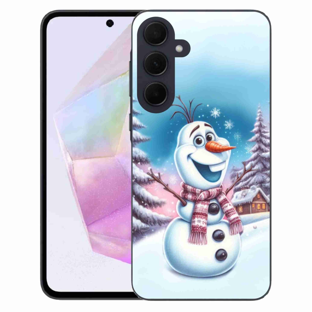 Gelový kryt mmCase na Samsung Galaxy A35 5G - ledové království