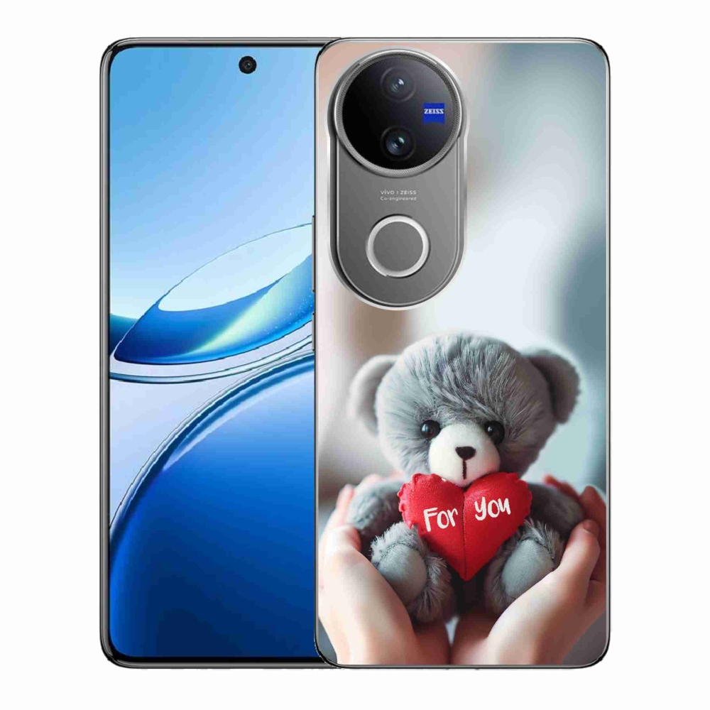 Gelový kryt mmCase na Vivo V50 5G - medvídek pro zamilované