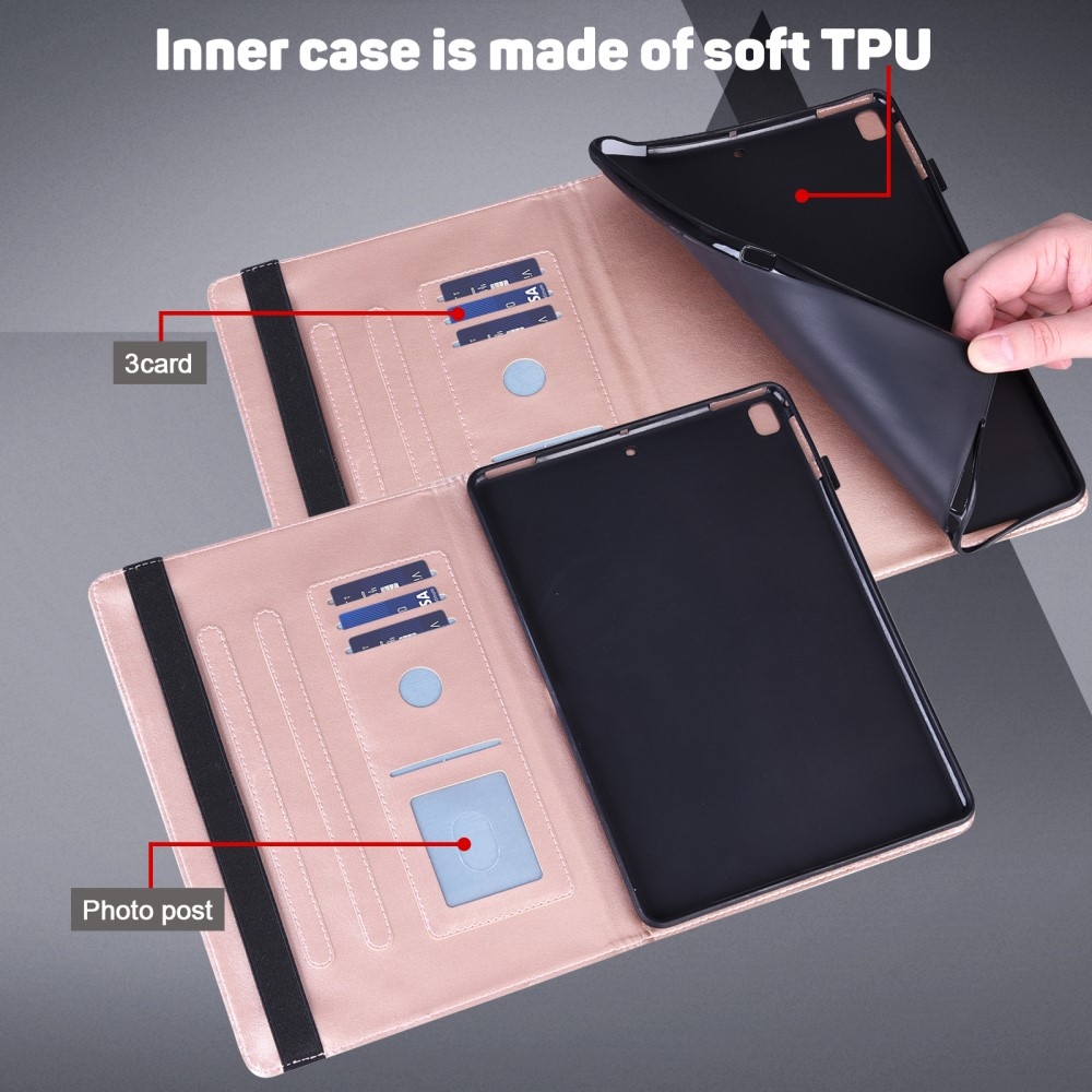 Imprint zavírací pouzdro na Xiaomi Pad 6 - růžovozlaté