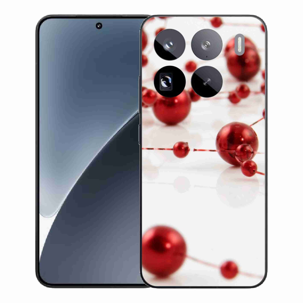 Gelový kryt mmCase na Xiaomi 15 Pro - vánoční řetěz