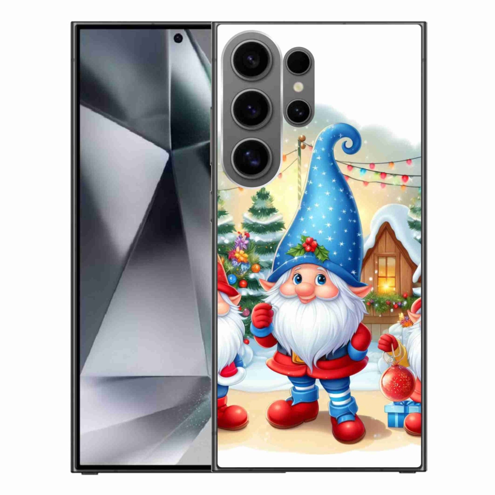 Gelový kryt mmCase na Samsung Galaxy S24 Ultra - vánoční skřítci
