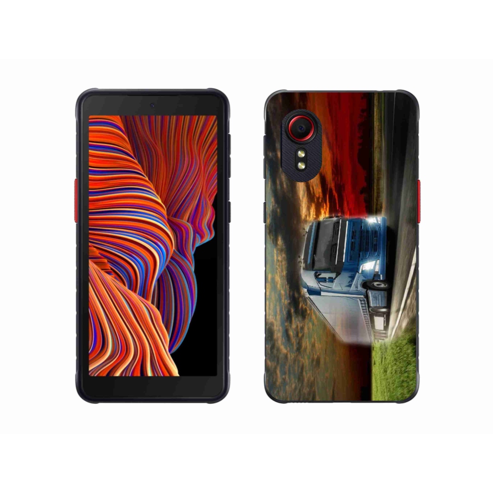 Gelový kryt mmCase na Samsung Galaxy Xcover 5 - kamion 4