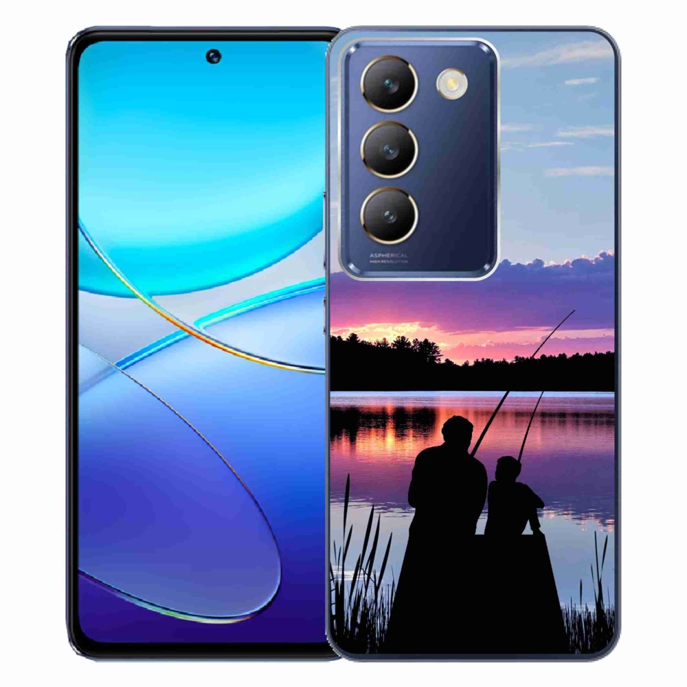 Gelový kryt mmCase na Vivo V40 SE 4G/5G - rybaření 2