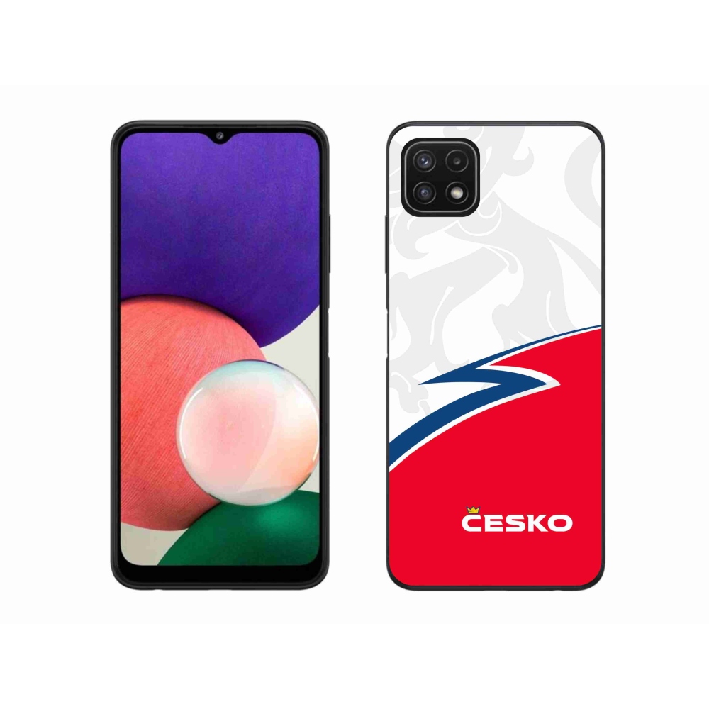 Gelový kryt mmCase na Samsung Galaxy A22 5G - Česko 1