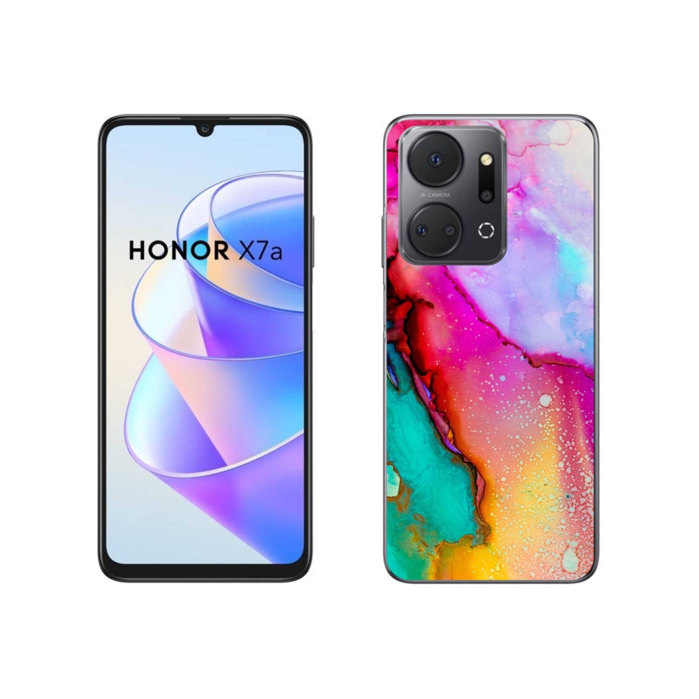 Gelový kryt mmCase na Honor X7a - abstrakt 24