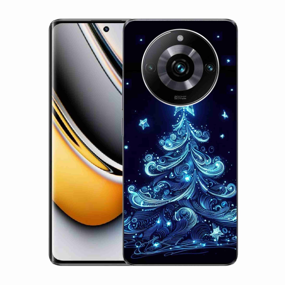 Gelový kryt mmCase na Realme 11 Pro/11 Pro+ - neonový vánoční stromek 4