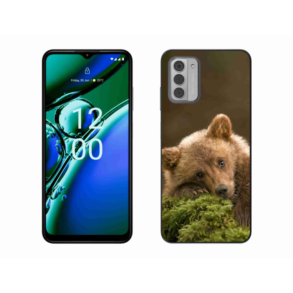 Gelový kryt mmCase na Nokia G42 - medvěd