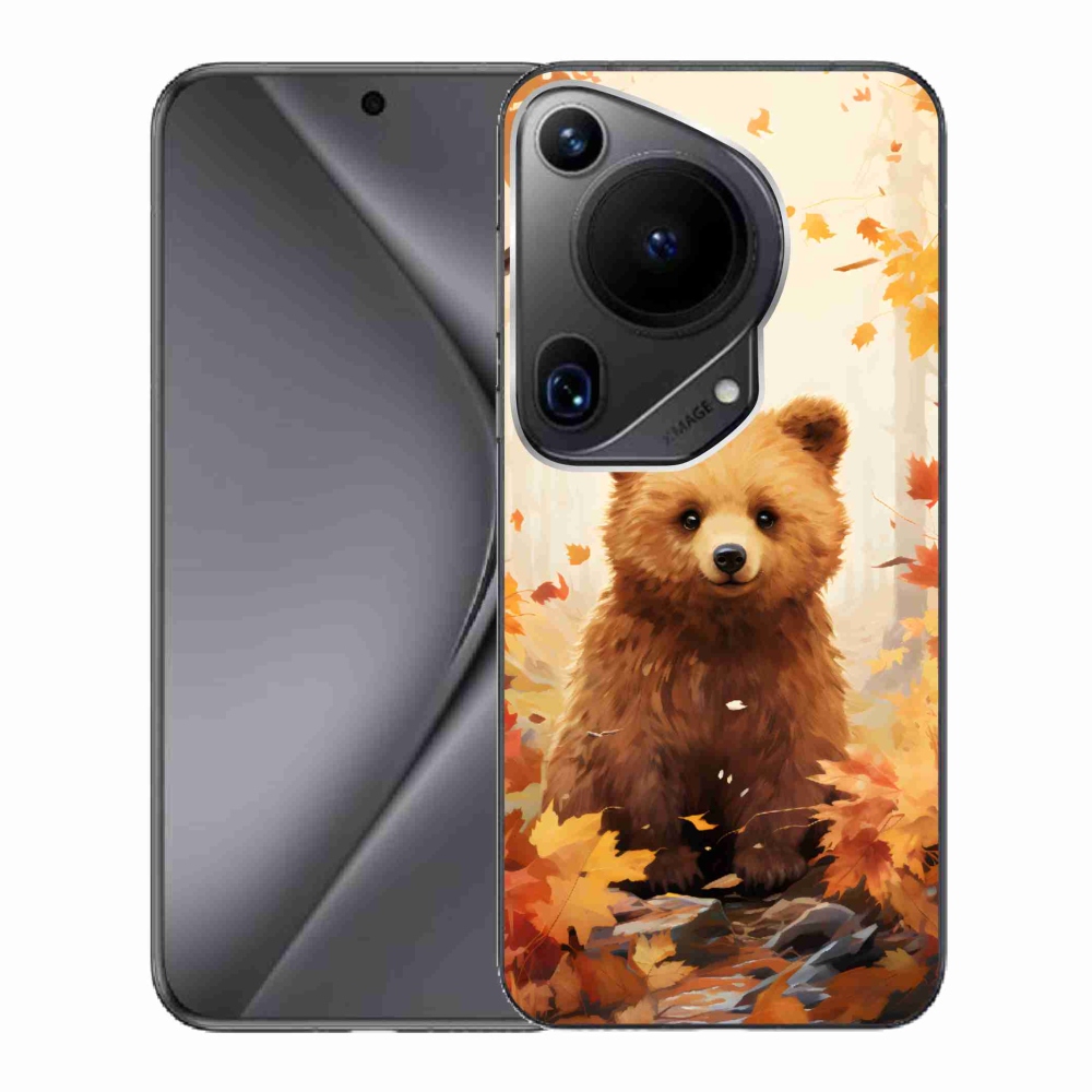 Gelový kryt mmCase na Huawei Pura 70 Ultra - medvěd v lese