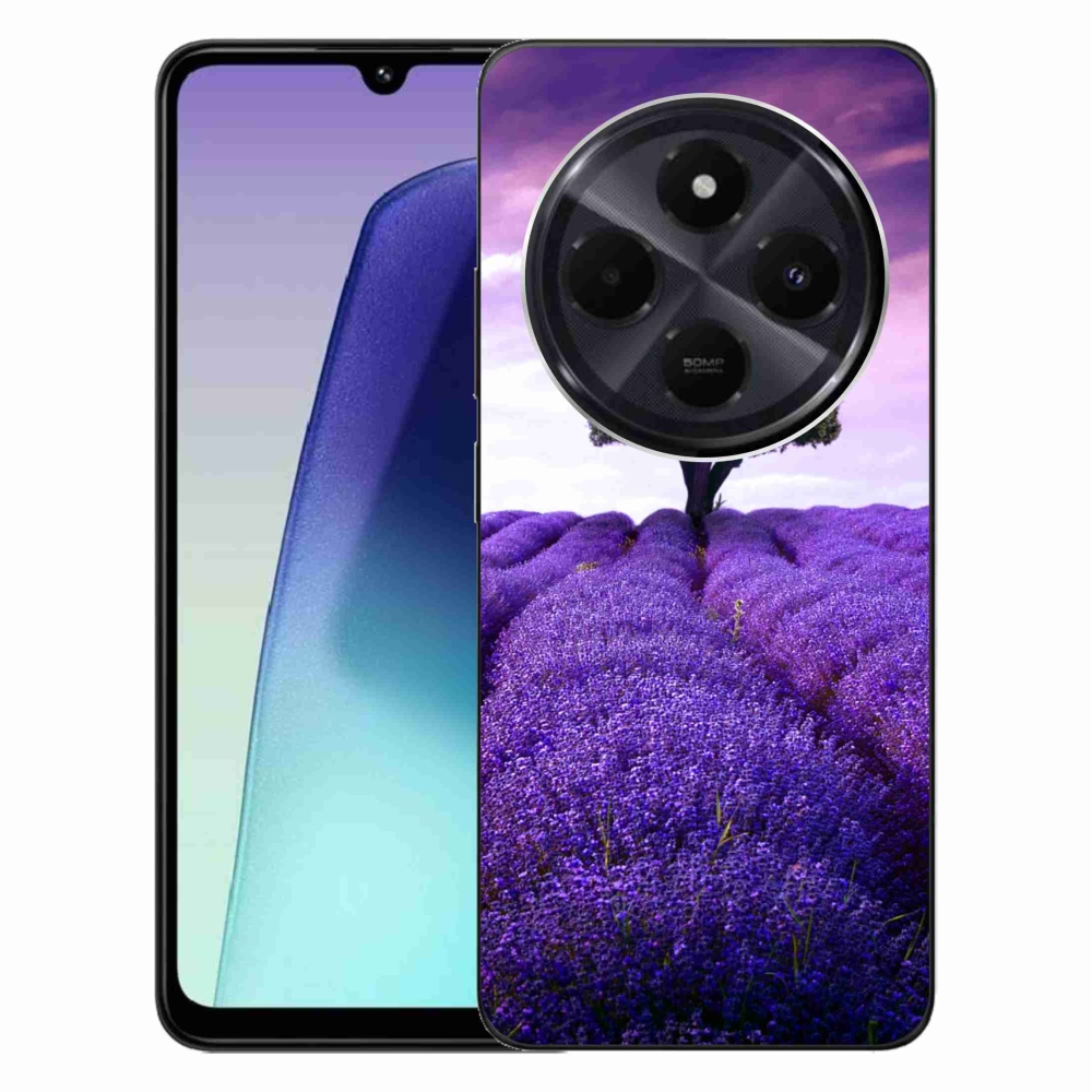 Gelový kryt mmCase na Xiaomi Redmi 14C/Poco C75 - levandulová louka