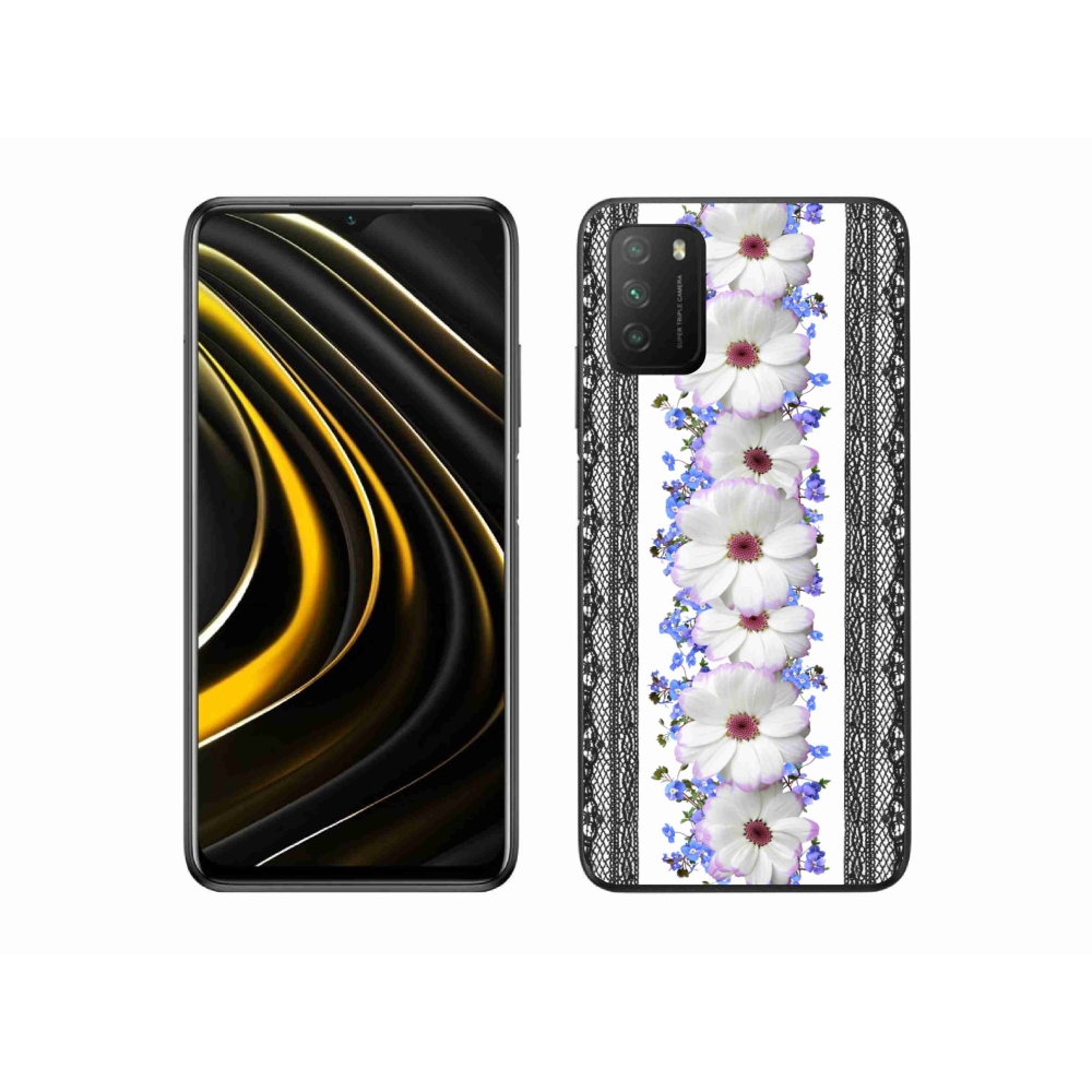 Gelový kryt mmCase na Xiaomi Poco M3 - květiny 8