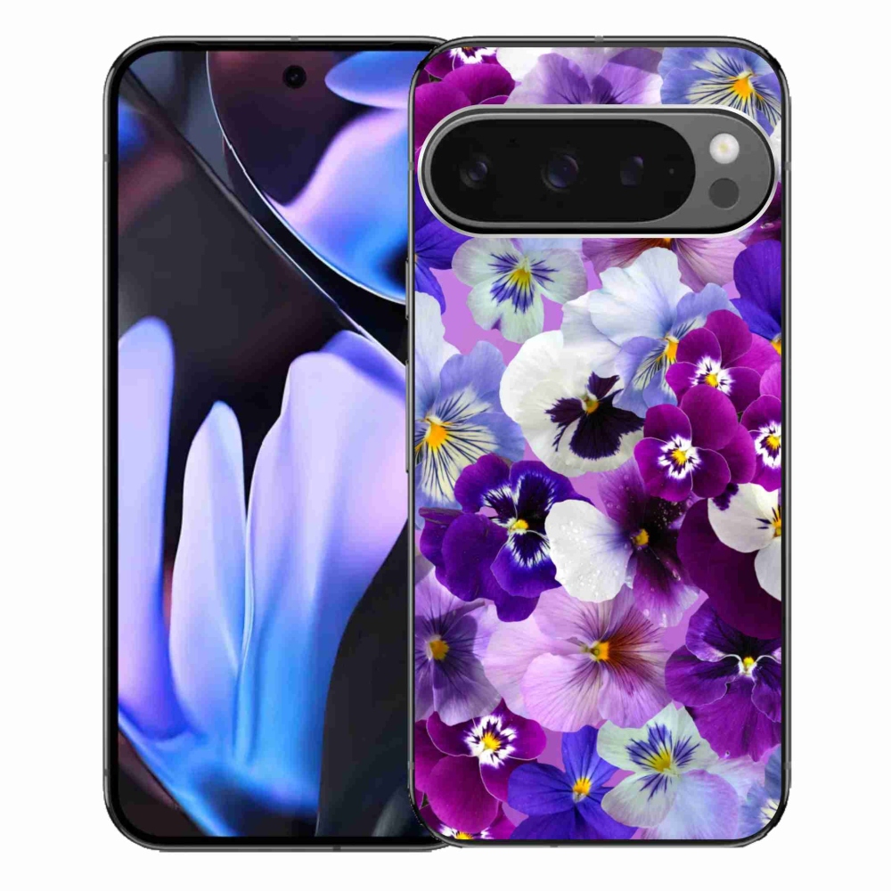 Gelový kryt mmCase na Google Pixel 9 Pro XL - květiny 9