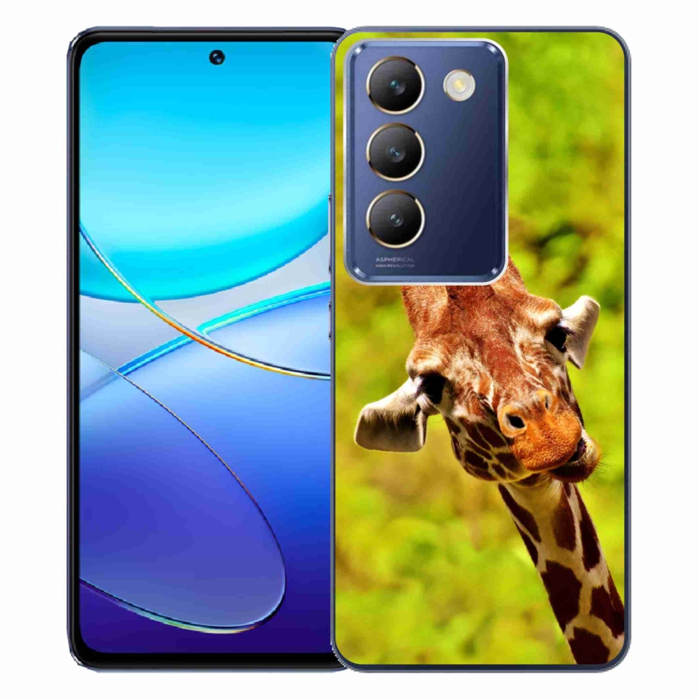 Gelový kryt mmCase na Vivo V40 SE 4G/5G - žirafa