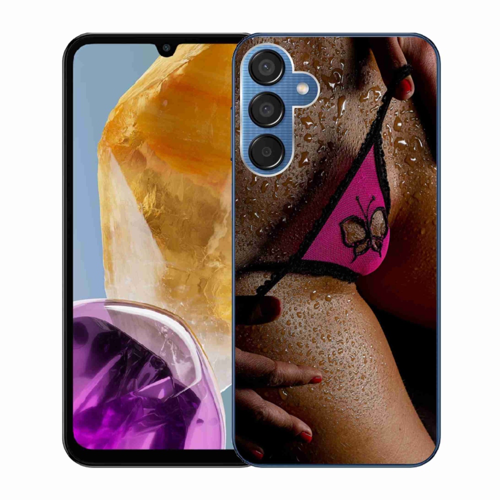 Gelový kryt mmCase na Samsung Galaxy M15 5G - sexy žena