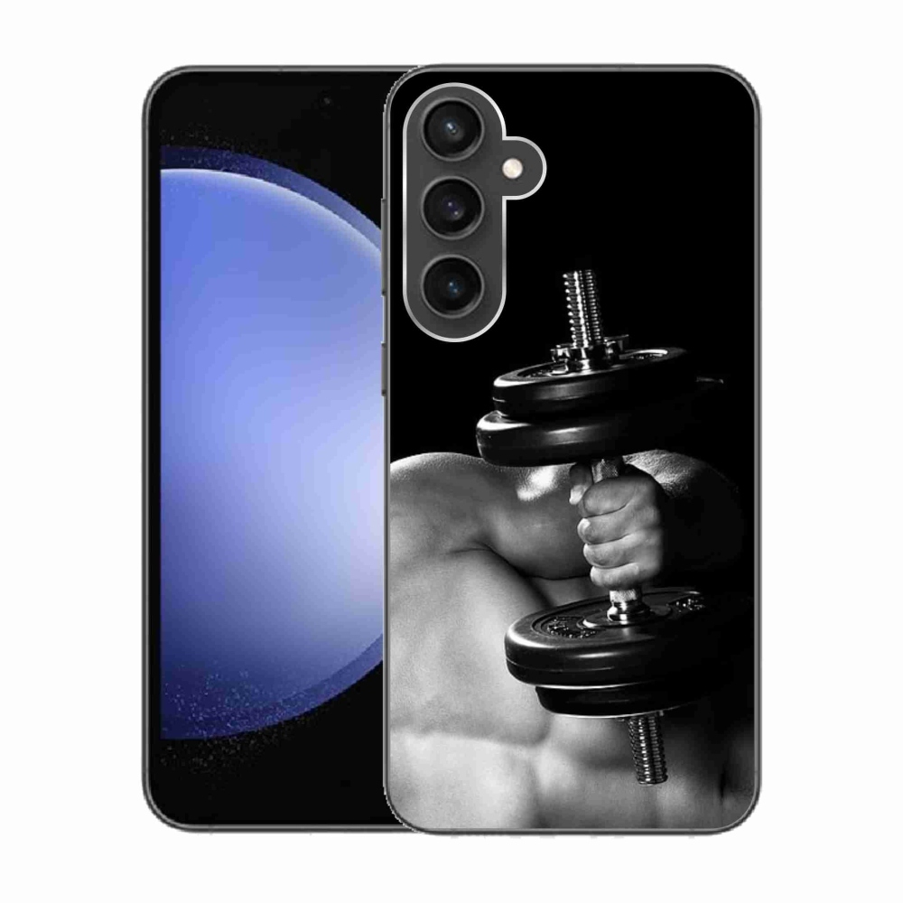 Gelový kryt mmCase na Samsung Galaxy S23 FE - posilování 2