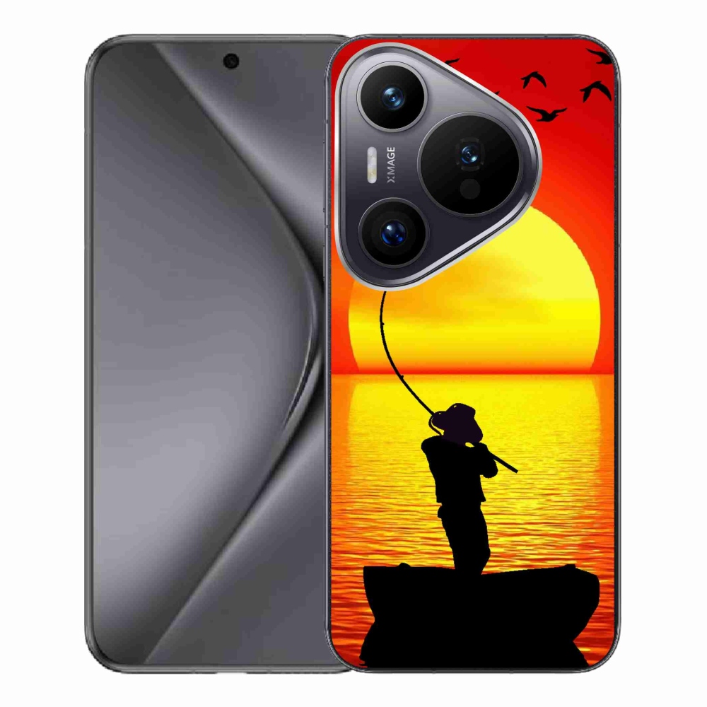 Gelový kryt mmCase na Huawei Pura 70 Pro - rybaření