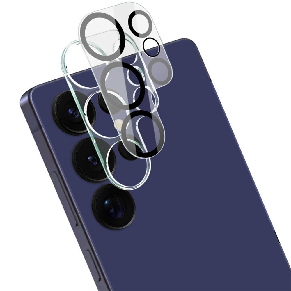 IMK sklo čočky fotoaparátu na Samsung Galaxy S25 Ultra - černé kroužky