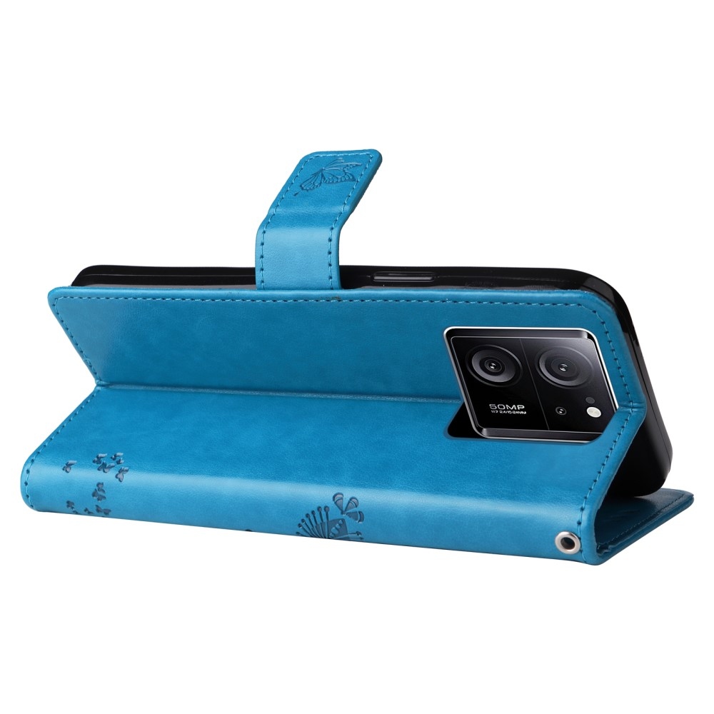 Tree knížkové pouzdro na Xiaomi 13T/13T Pro - modré
