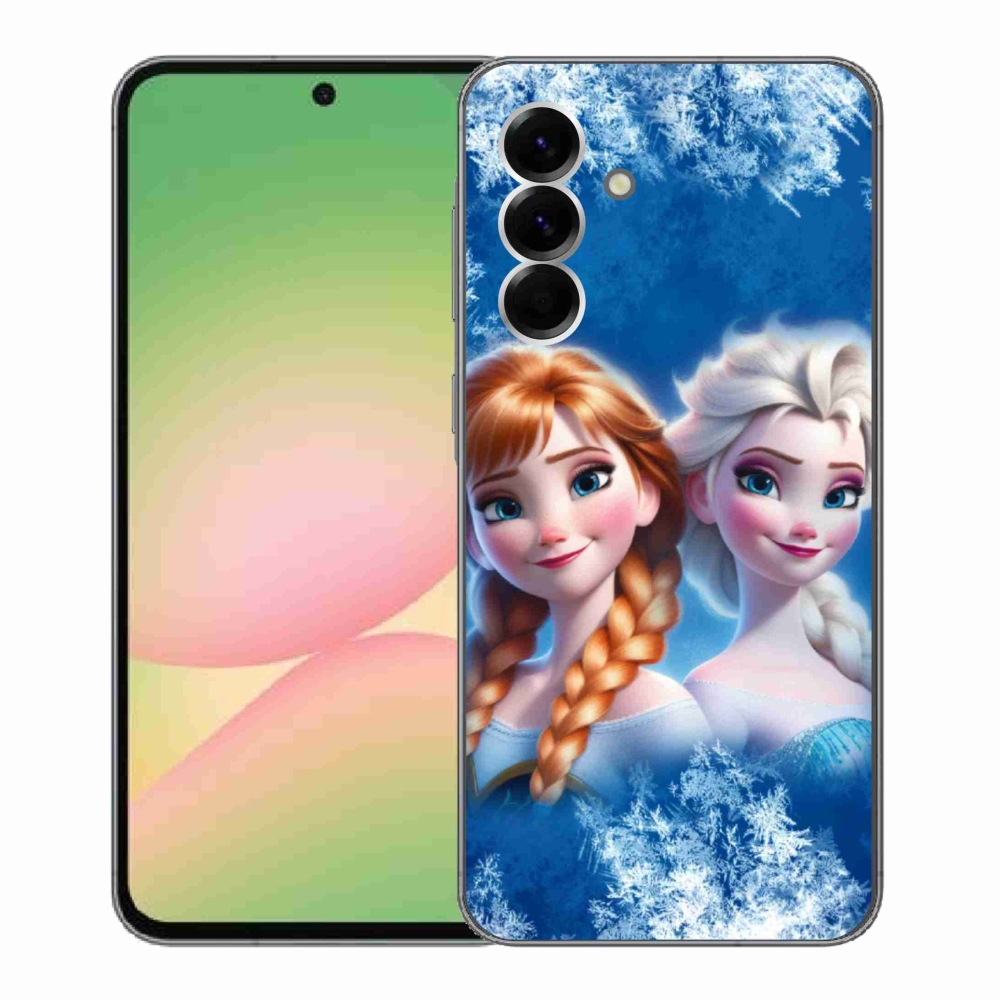 Gelový kryt mmCase na Samsung Galaxy A56 5G - ledové království 2