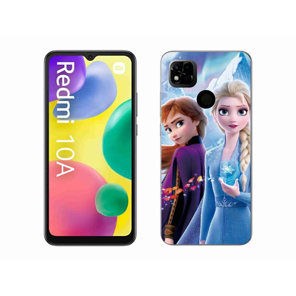Gelový kryt mmCase na Xiaomi Redmi 10A - ledové království 3