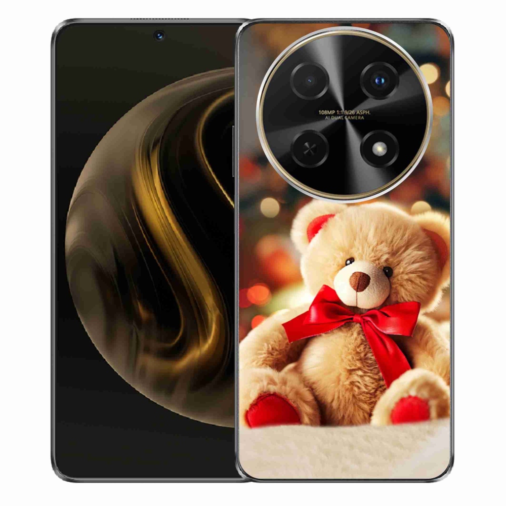 Gelový kryt mmCase na Huawei Nova 12i - plyšový medvídek