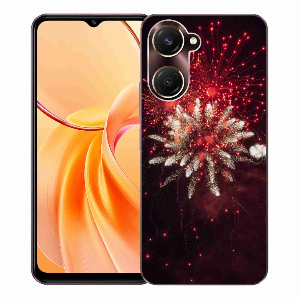 Gelový kryt mmCase na Vivo Y28s 5G - ohňostroj