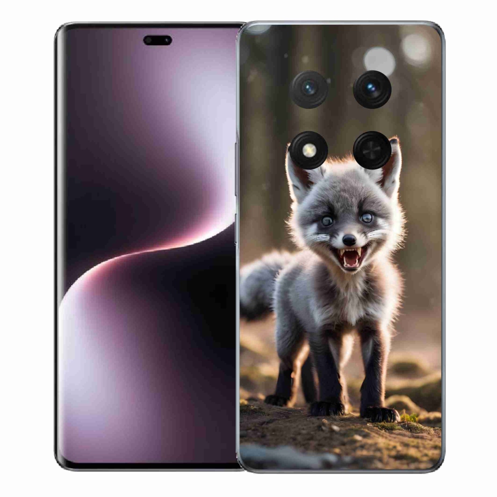 Gelový kryt mmCase na Honor Magic 7 Lite 5G - rozzuřená liška