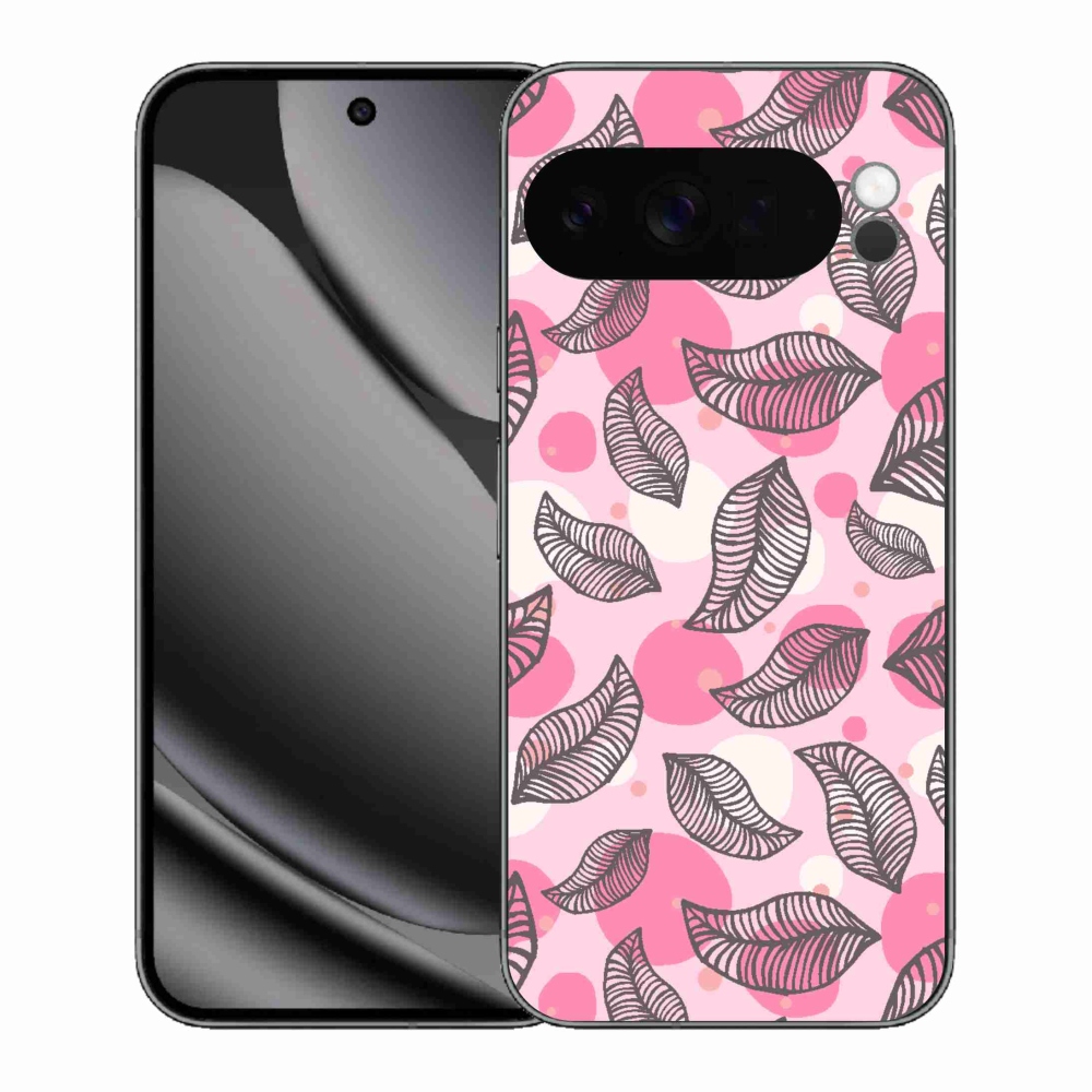 Gelový kryt mmCase na Google Pixel 10 Pro XL - kreslené padající listy