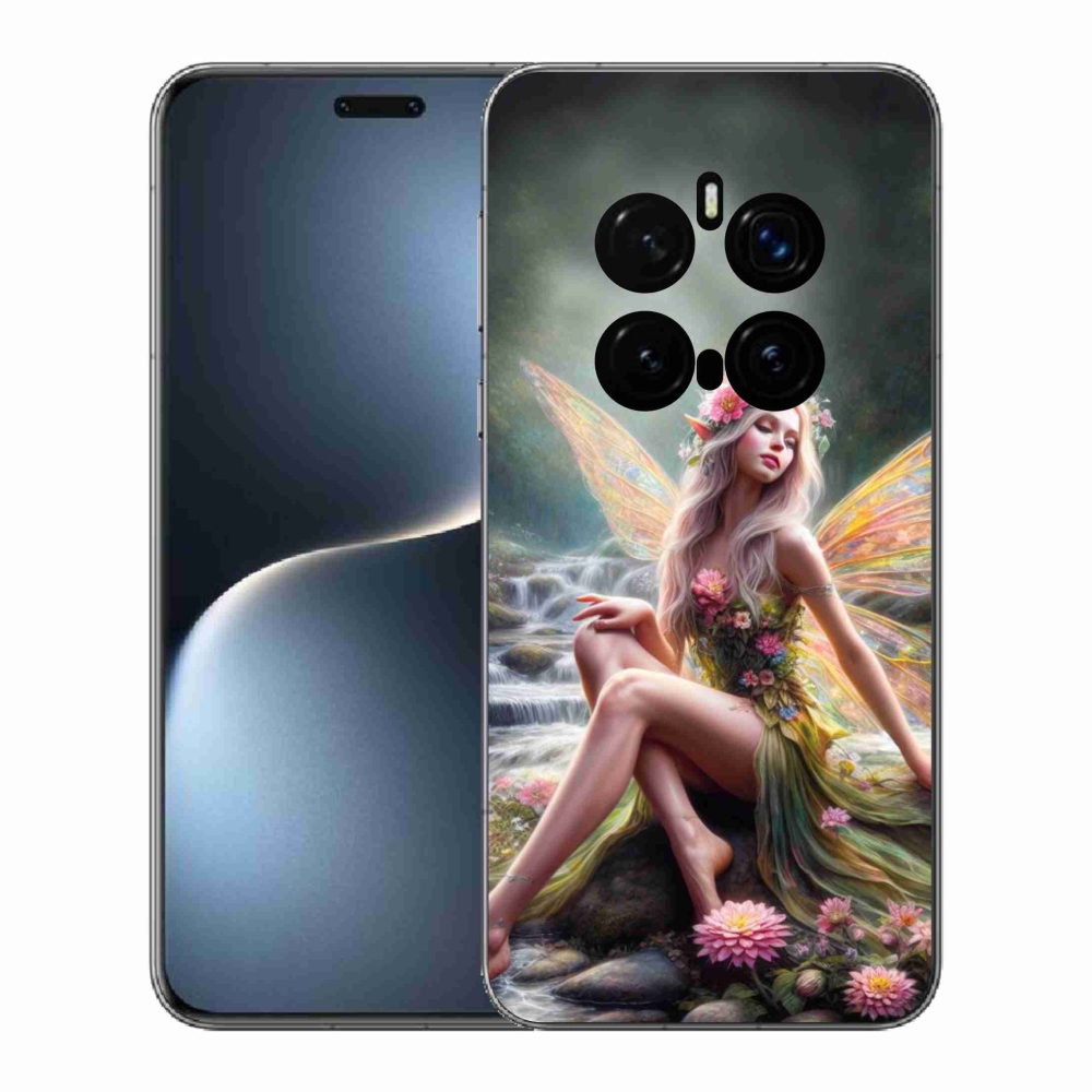 Gelový kryt mmCase na Honor Magic 7 Pro 5G - motýlí žena 1