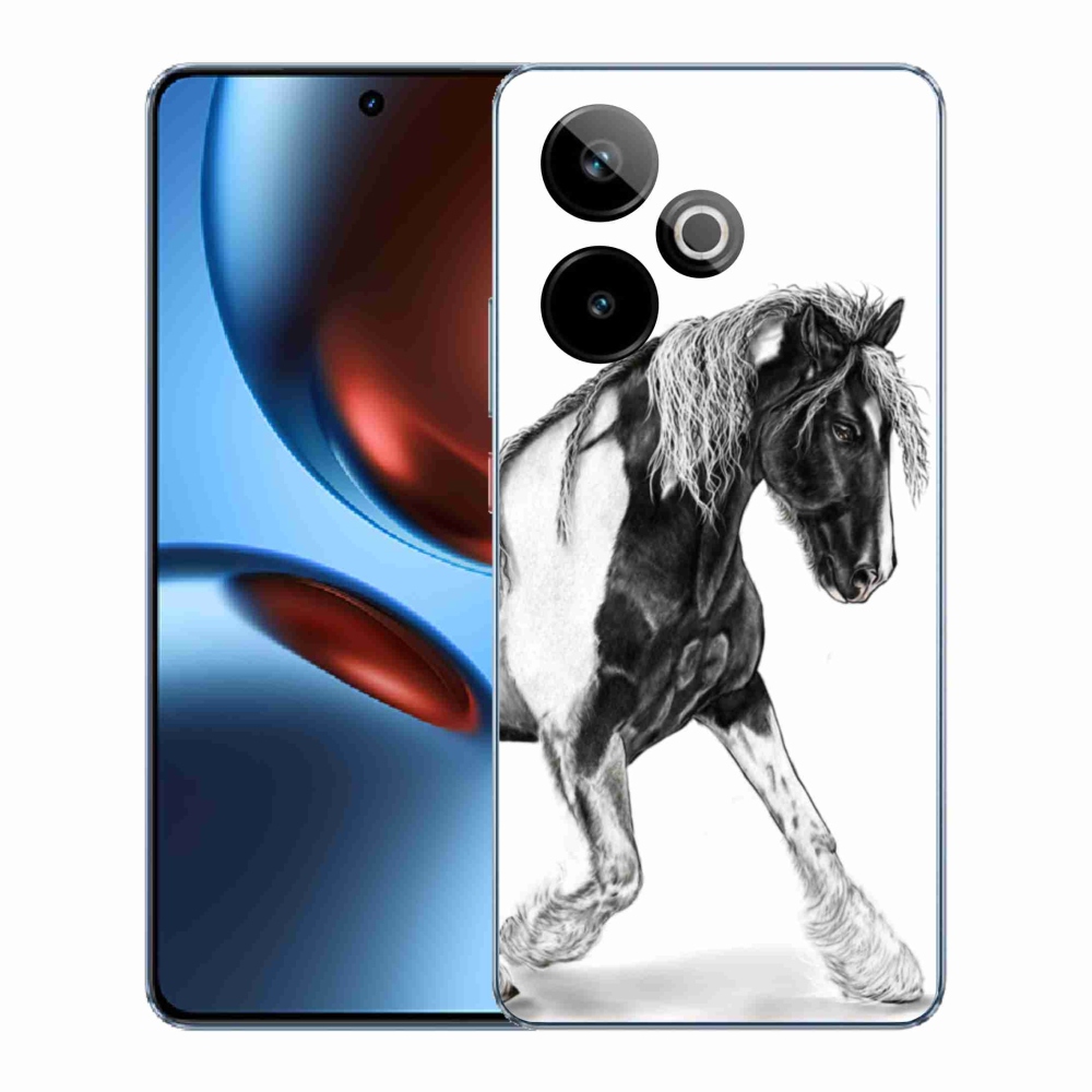 Gelový kryt mmCase na Realme GT 7 5G/GT 7T 5G - kůň
