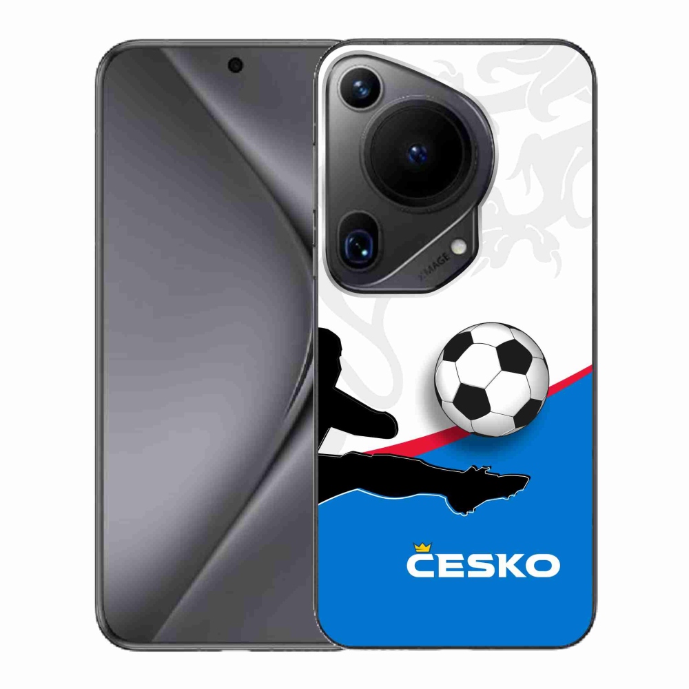 Gelový kryt mmCase na Huawei Pura 70 Ultra - fotbal Česko 3