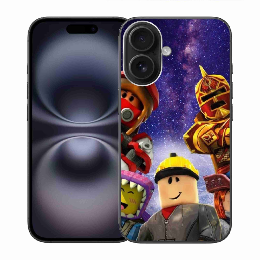 Gelový kryt mmCase na iPhone 16 - roblox 3