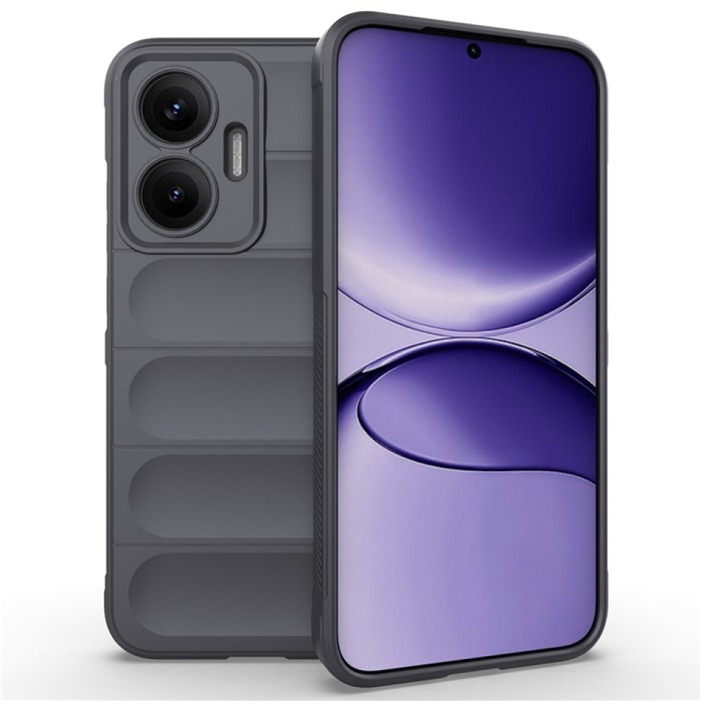 Rugg odolný gelový obal na Xiaomi Poco F7 5G - tmavěšedý
