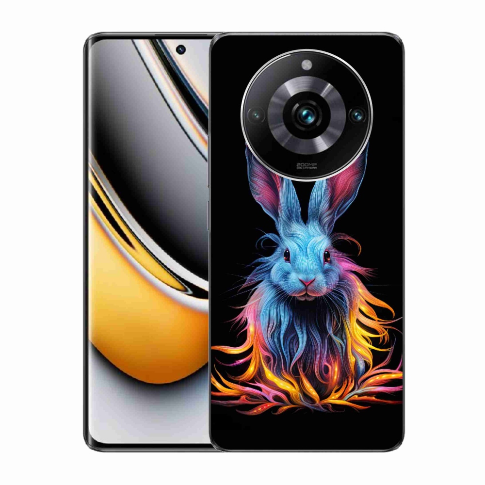 Gelový kryt mmCase na Realme 11 Pro/11 Pro+ - abstraktní zajíc