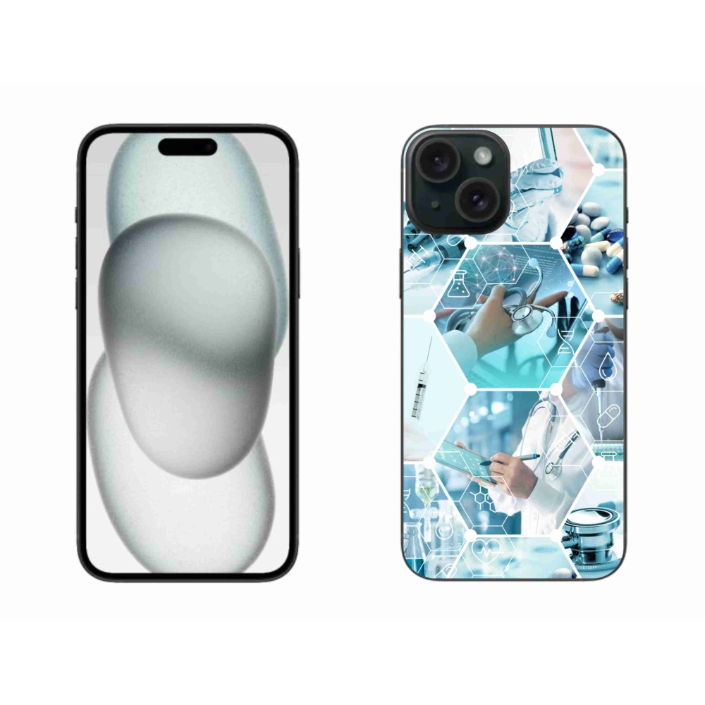 Gelový kryt mmCase na iPhone 15 Plus - zdravotnictví