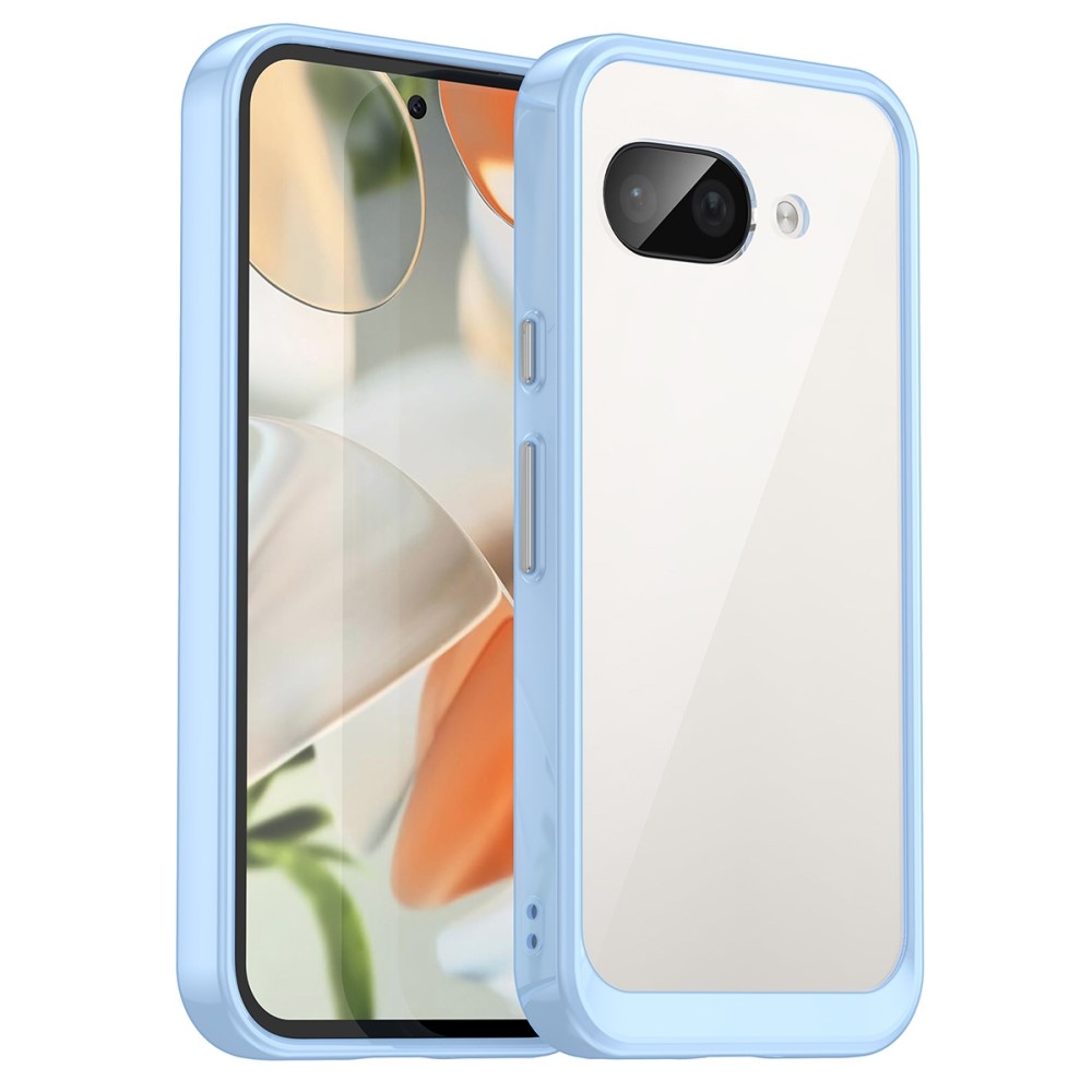 Gelový obal s pevnými zády na Google Pixel 9a - modrý