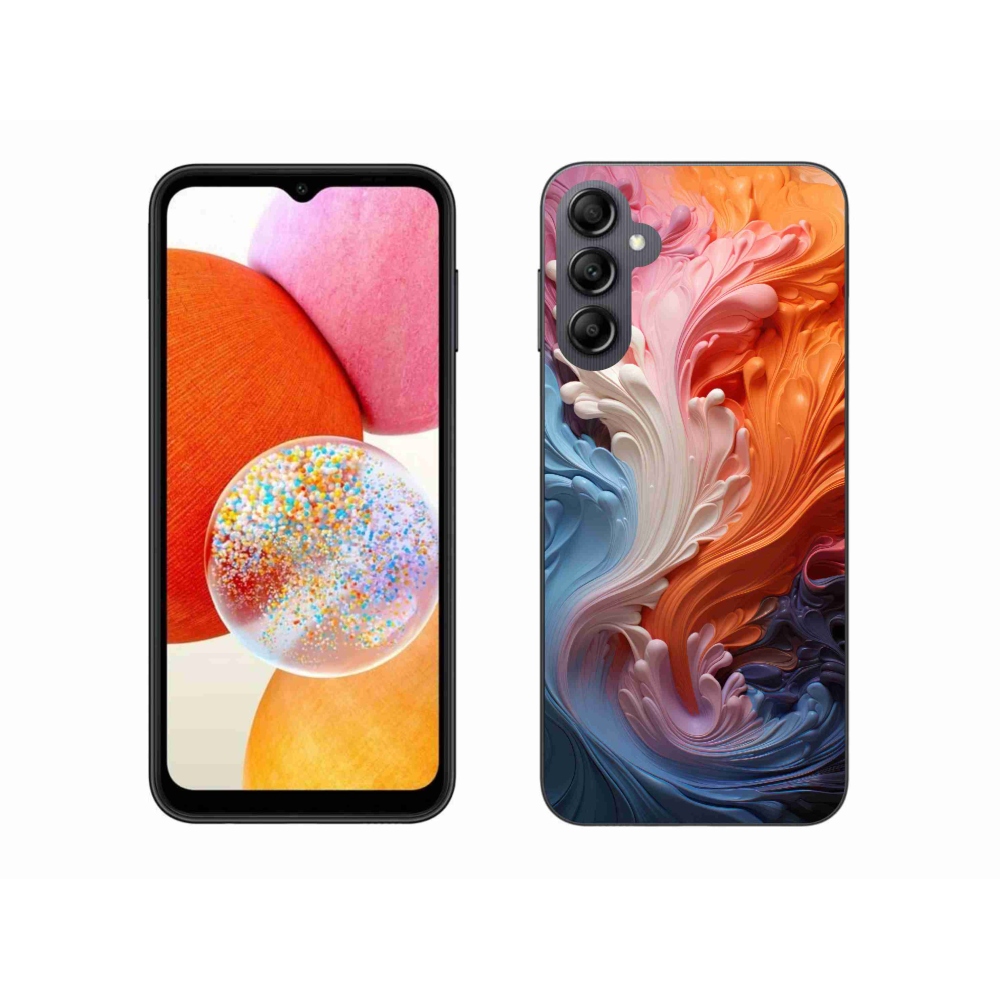 Gelový kryt mmCase na Samsung Galaxy A14 4G/5G - abstraktní motiv 8