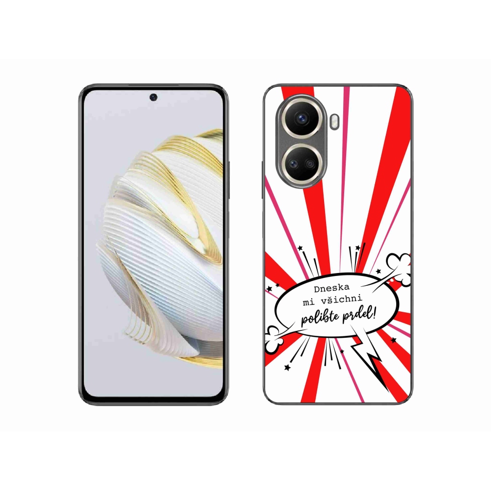 Gelový kryt mmCase na Huawei Nova 10 SE - vtipný text 15 bílé pozadí