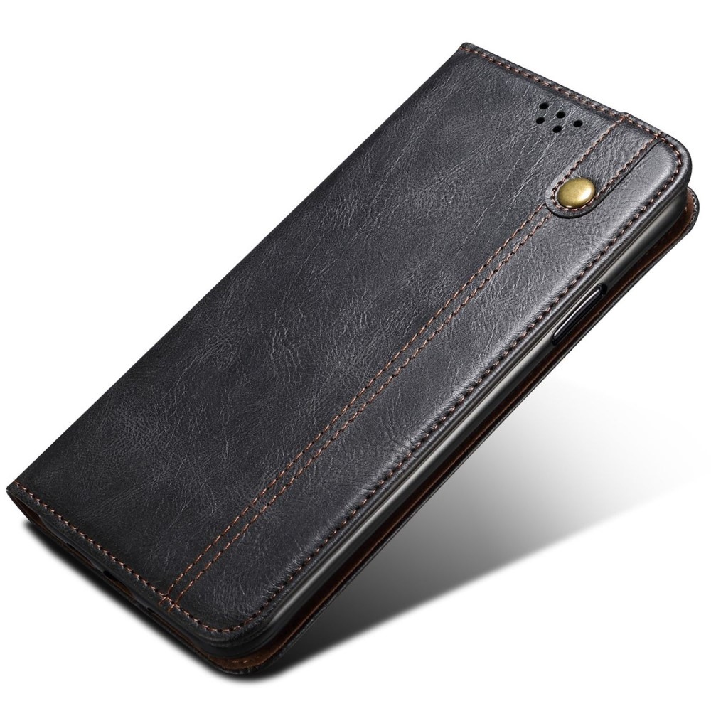 Waxy knížkové pouzdro na Xiaomi 15 Ultra - černé