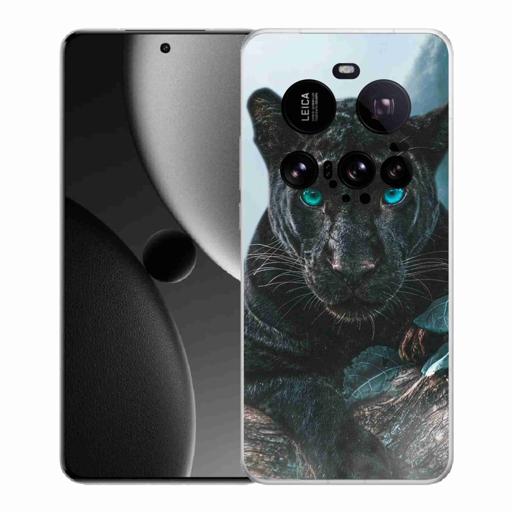 Gelový kryt mmCase na Xiaomi 15 Ultra - černý panter
